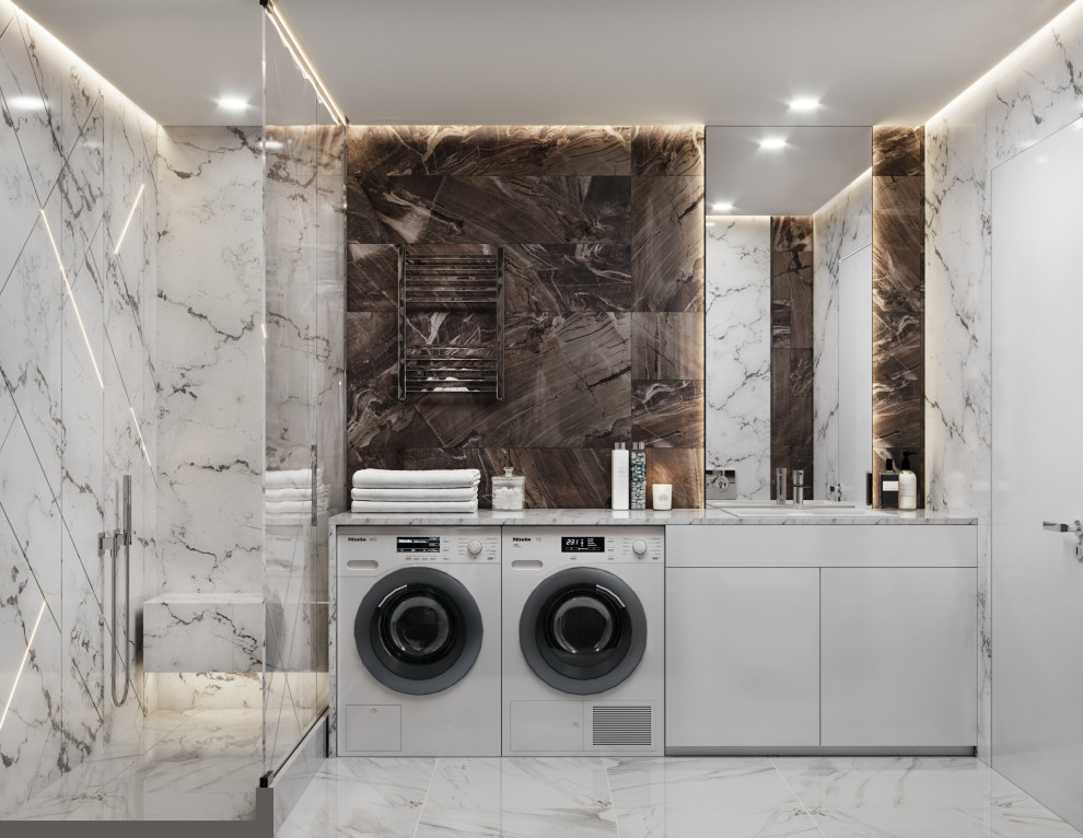 Apartments in the skyscraper «OKO»