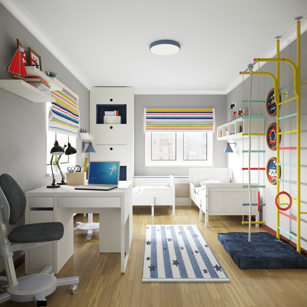 Небольшая квартира для семьи с 2-мя детьми