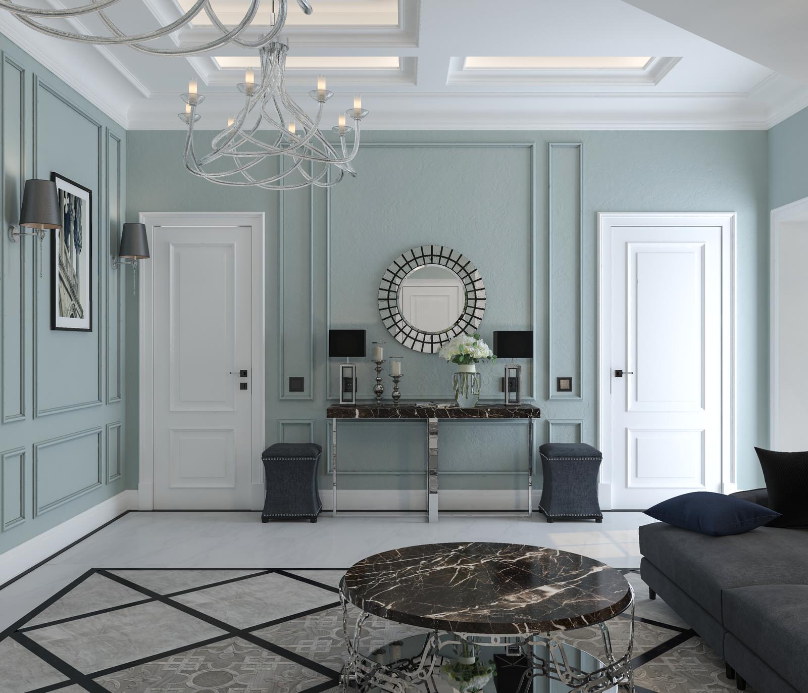 Холл "Clair et recherché"