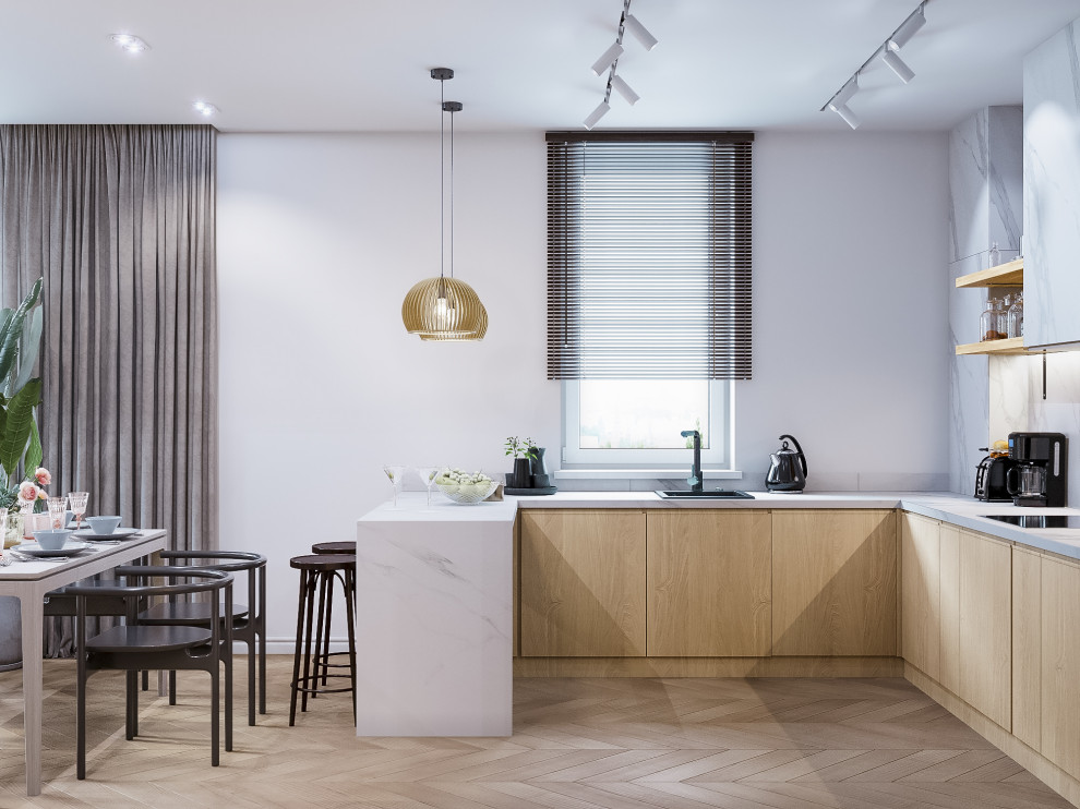 Обложка проекта: Светлая квартира в скандинавском стиле