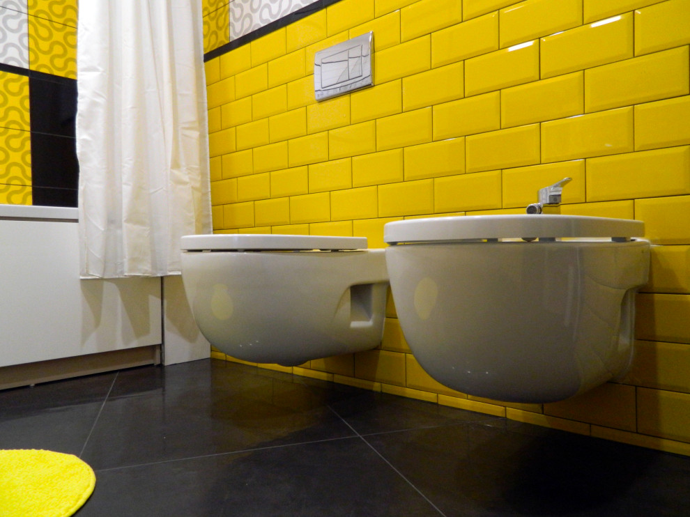 Мондриан вдохновляет. Санузел