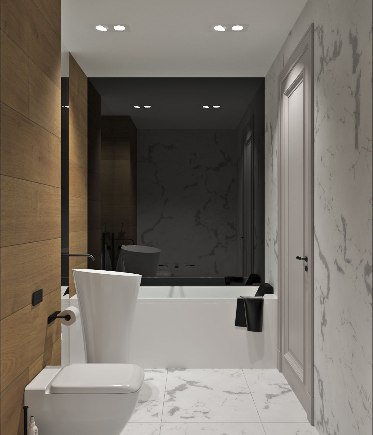 Эскизы квартиры на Соколе