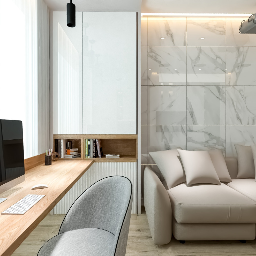 2020. 13. 10. Проект дизайна интерьера квартиры (кухня-гостиная)