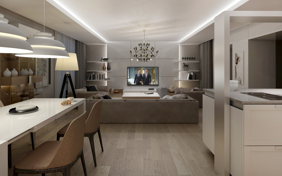 Дизайн проект 6-ти комнатной квартиры