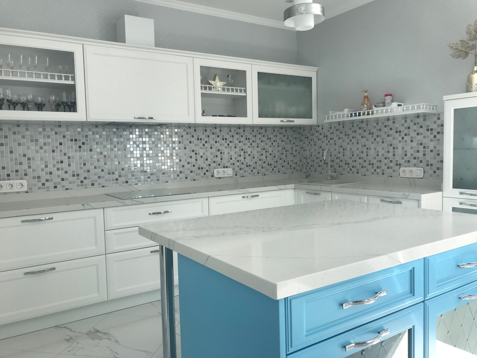 Столешница из кварцевого агломерата