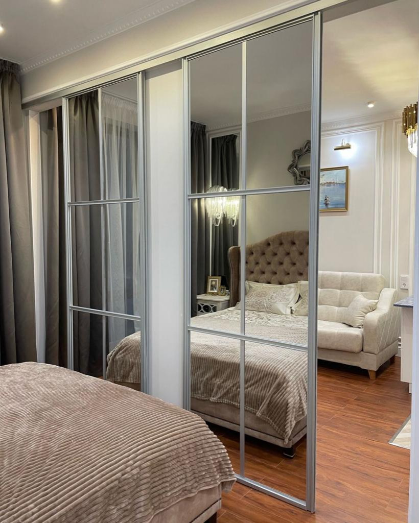 Обложка проекта: Двухкомнатная квартира 34кв.м. в неоклассическом стиле.