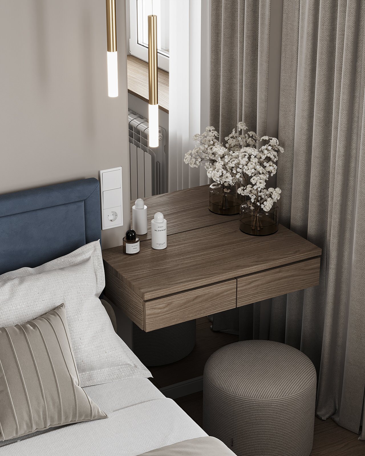 Дизайн-проект квартиры 62 м2 г. Ярославль