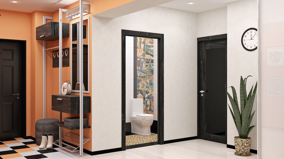 Квартира в палитре "Гауди"