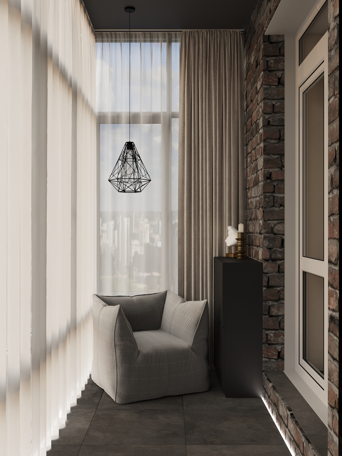 ЖК Вдохновение, лоджия