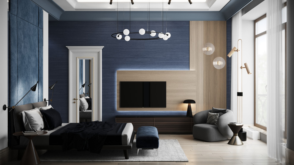 Обложка проекта: Спальня в загородном доме