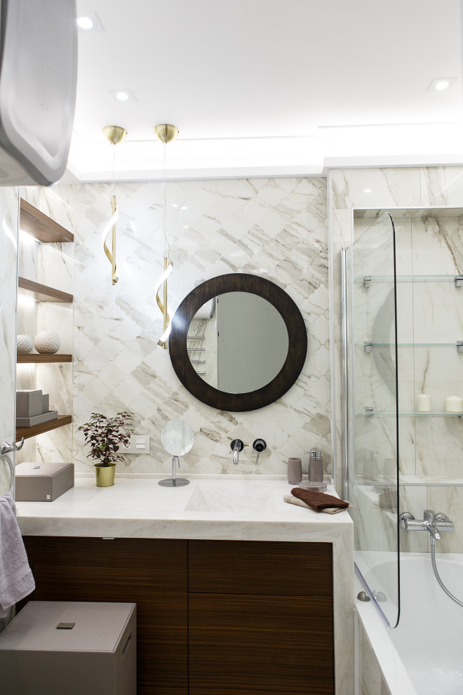 Реализация проекта "Пудровый интерьер"