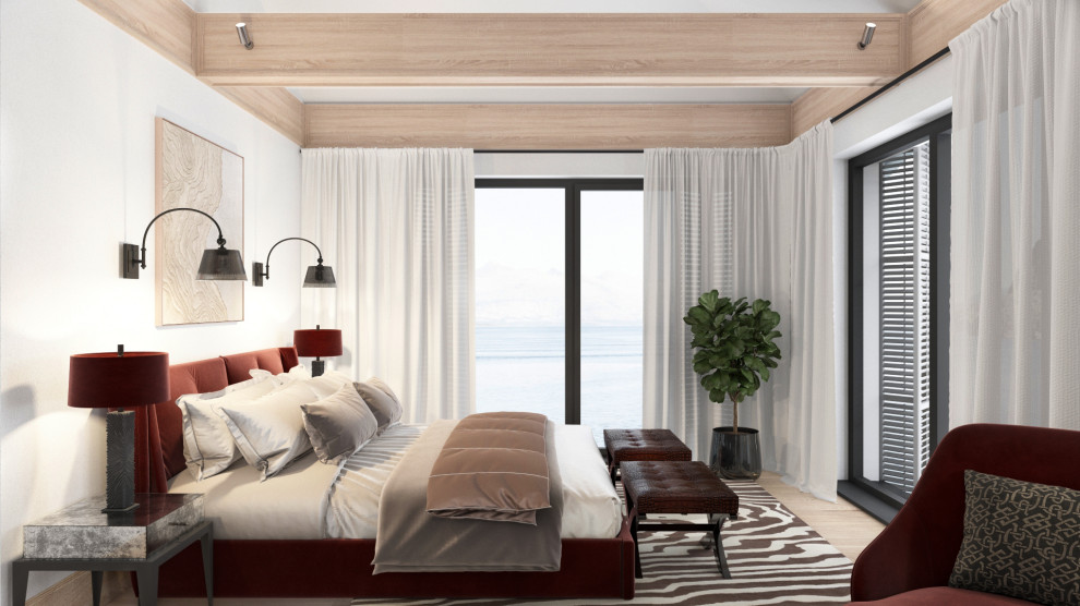 Интерьер курортного коттеджа