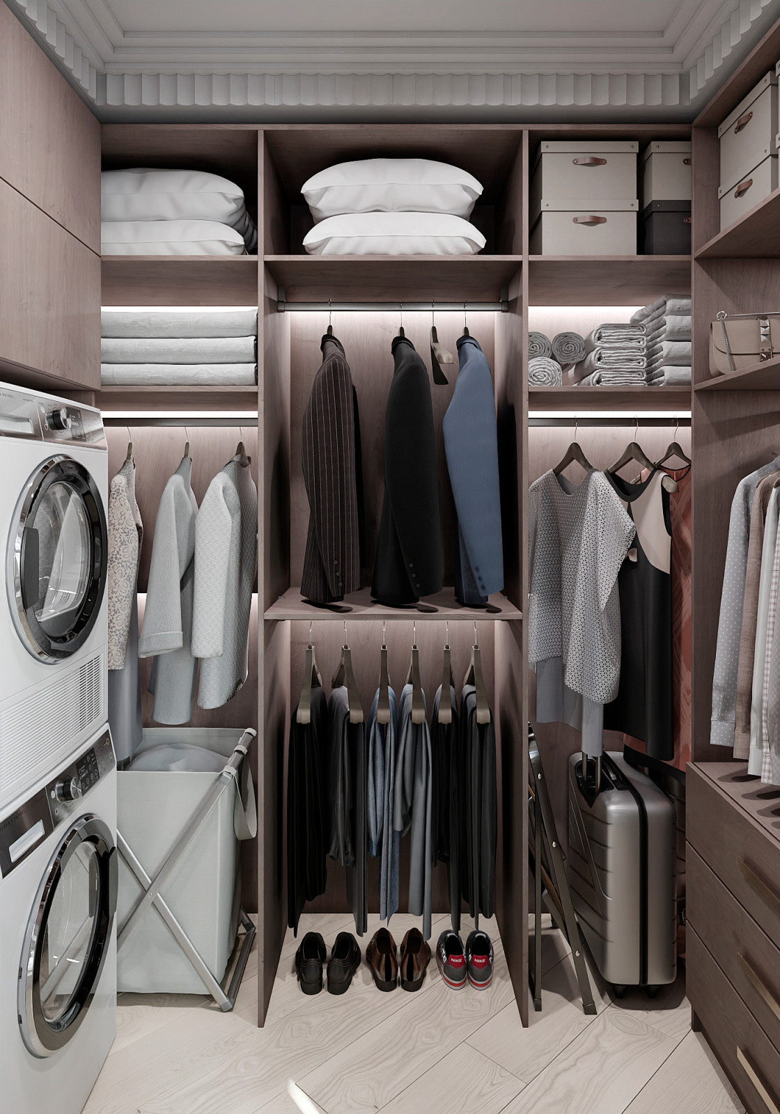 Проект трехэтажного дома