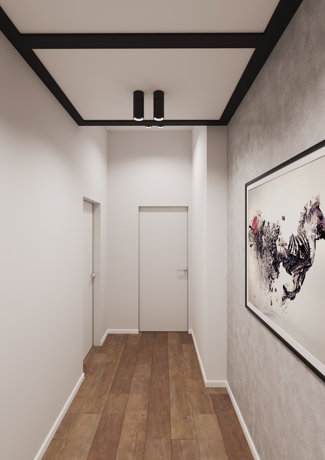 Дизайн интерьера таунхауса в Ростове