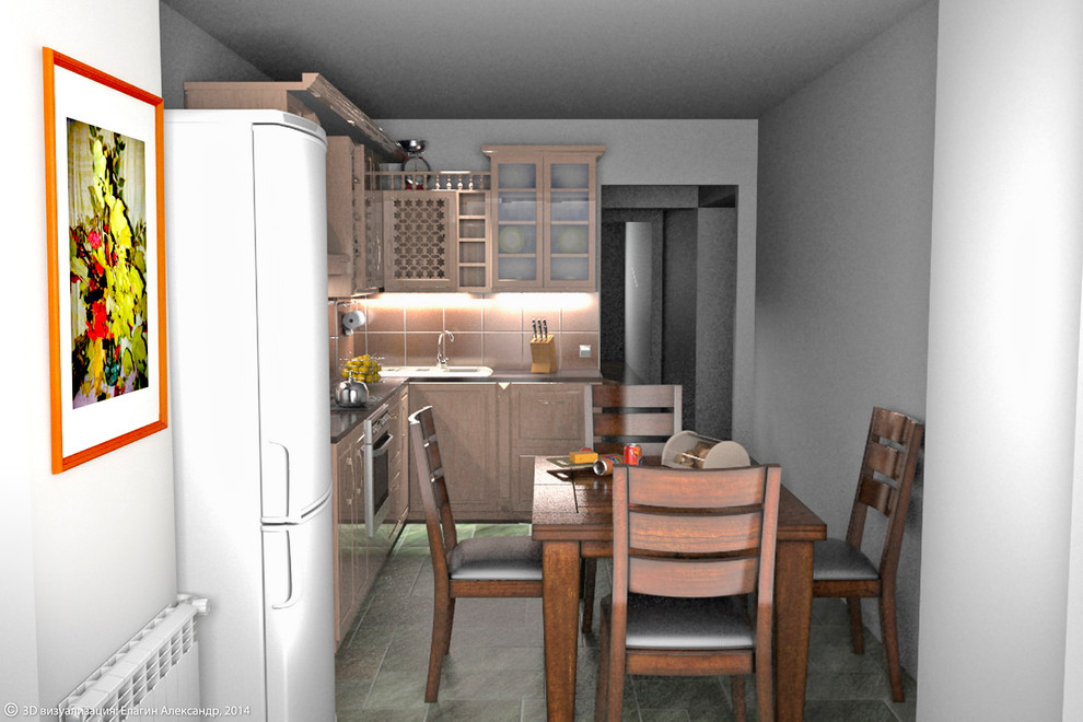 Форэскиз перепланировки кухни