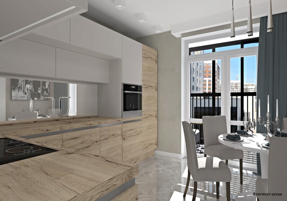 Обложка проекта: Дизайн-проект квартиры 40м2 в ЖК "Испанские кварталы"