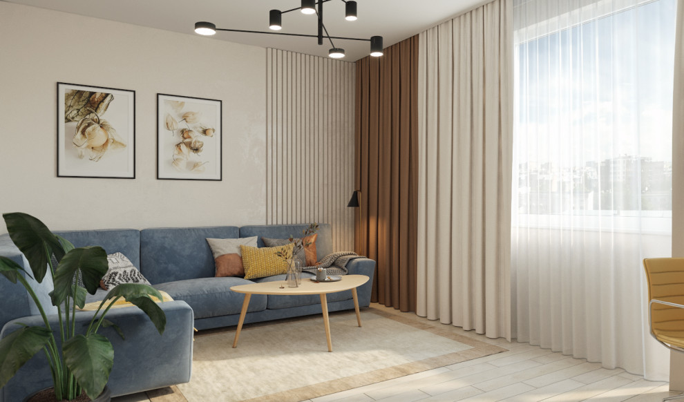 Квартира для молодого человека в ЖК 5 звезд