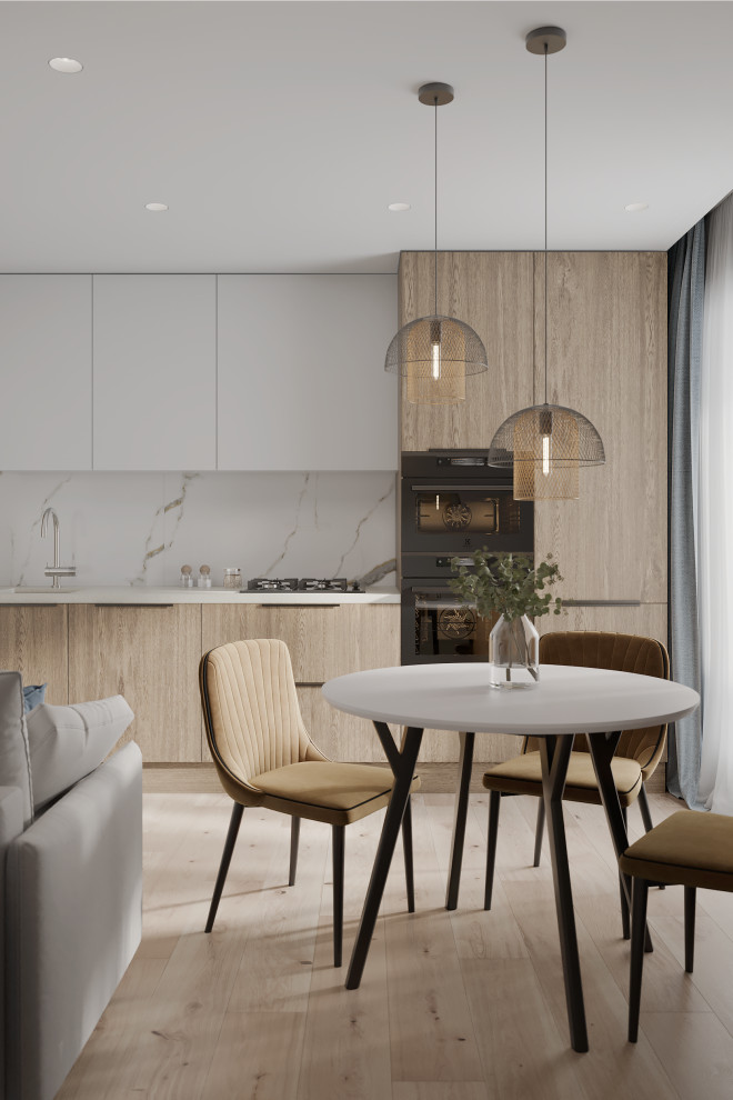 Квартира с современным интерьером для молодой семьи