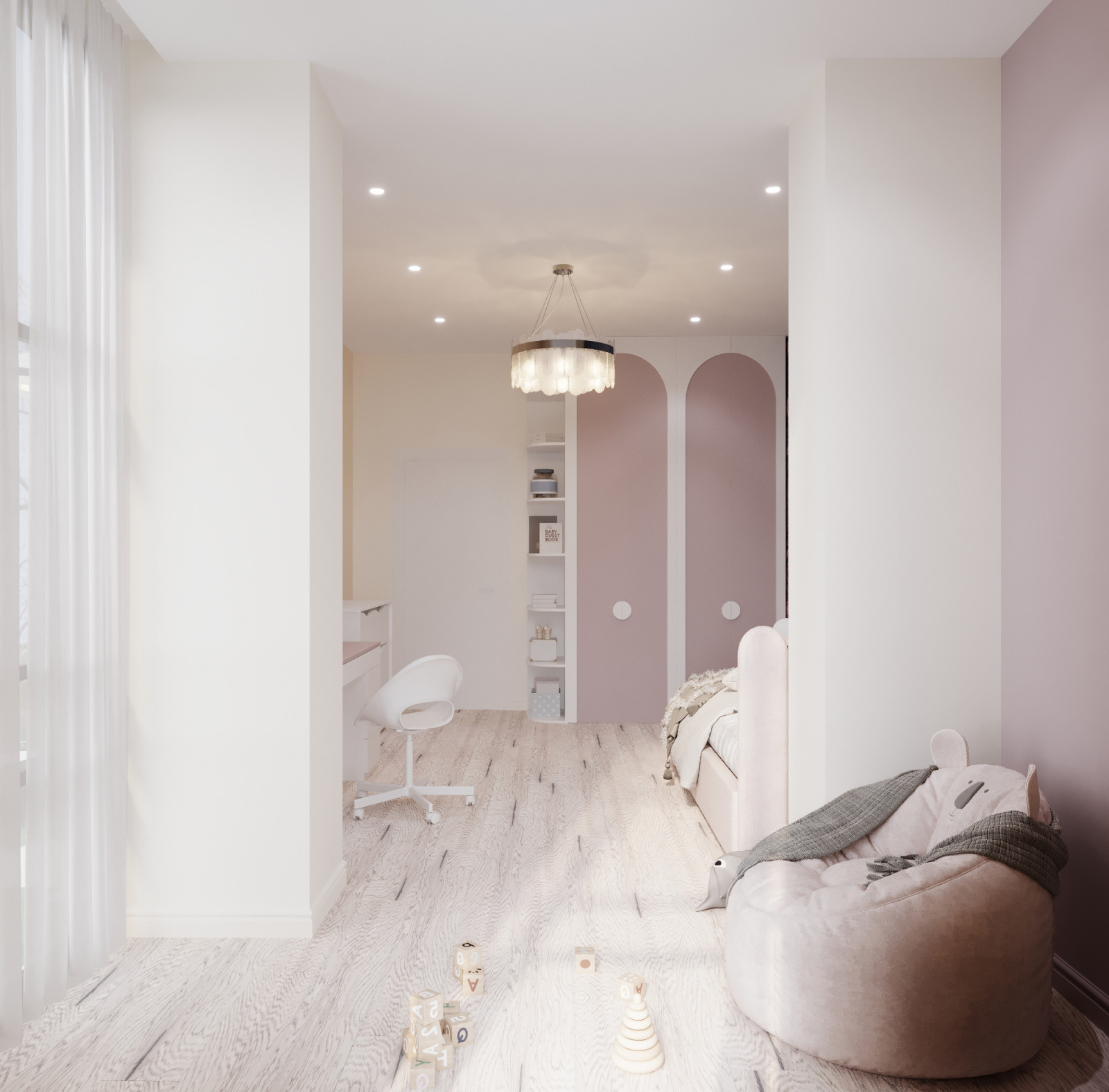 Современный интерьер для молодой семьи