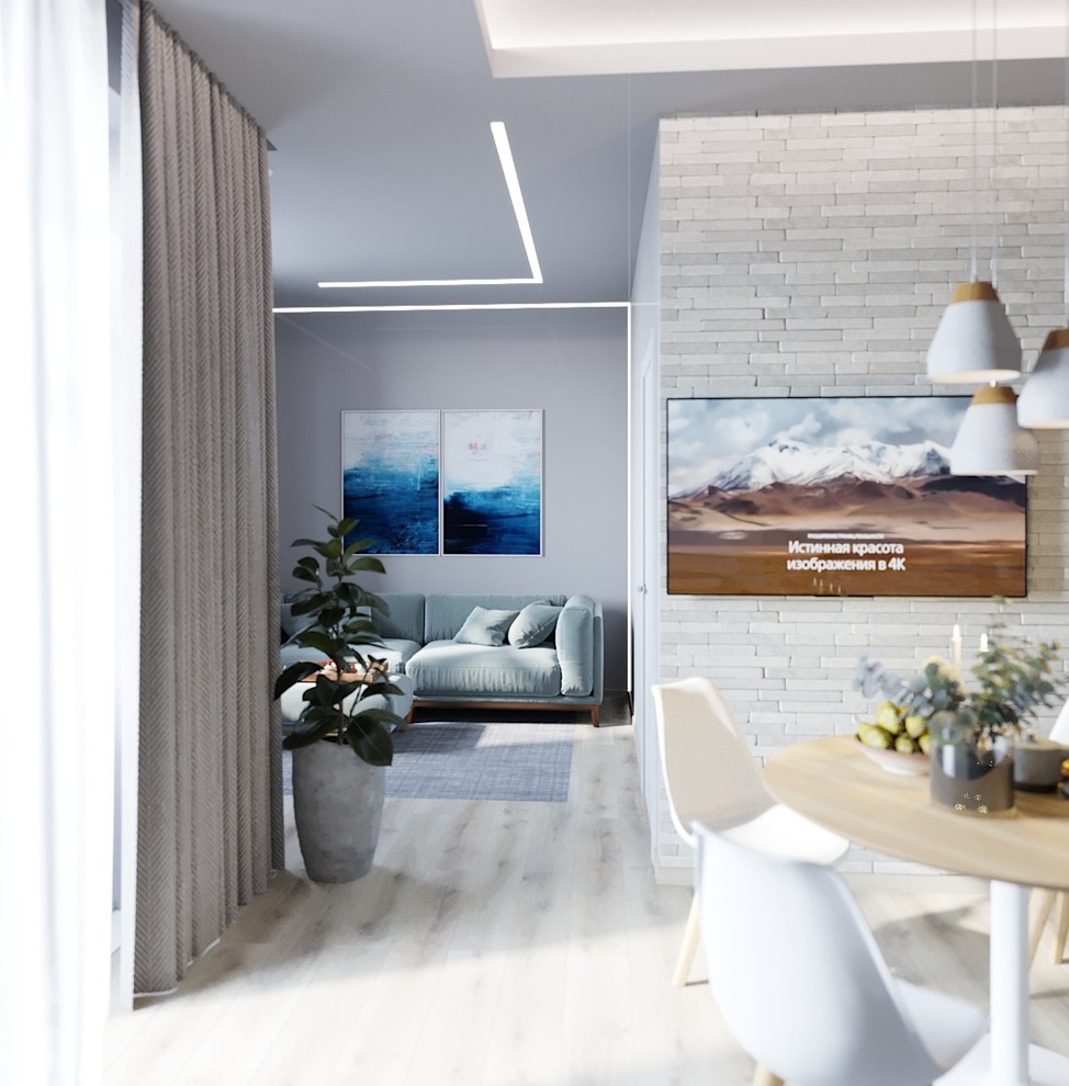 "Прохладная" квартира-студия