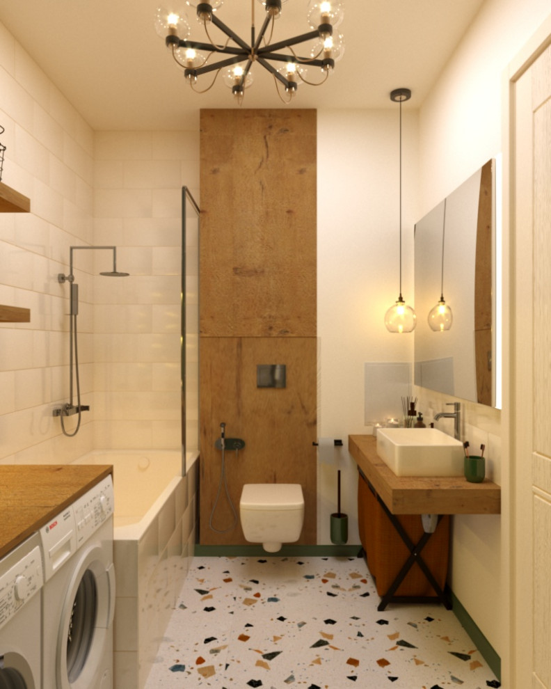 Яркая квартира для девушки ЖК Нагорный