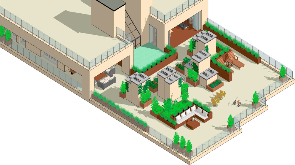 терраса в ЖК Стокгольм