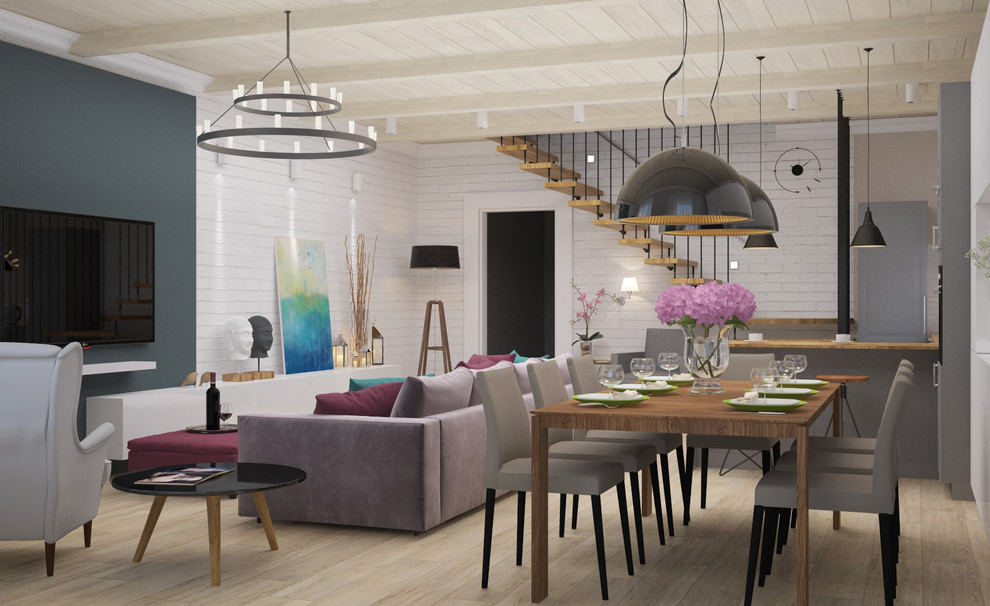 Визуализации частного дома в поселке Березки