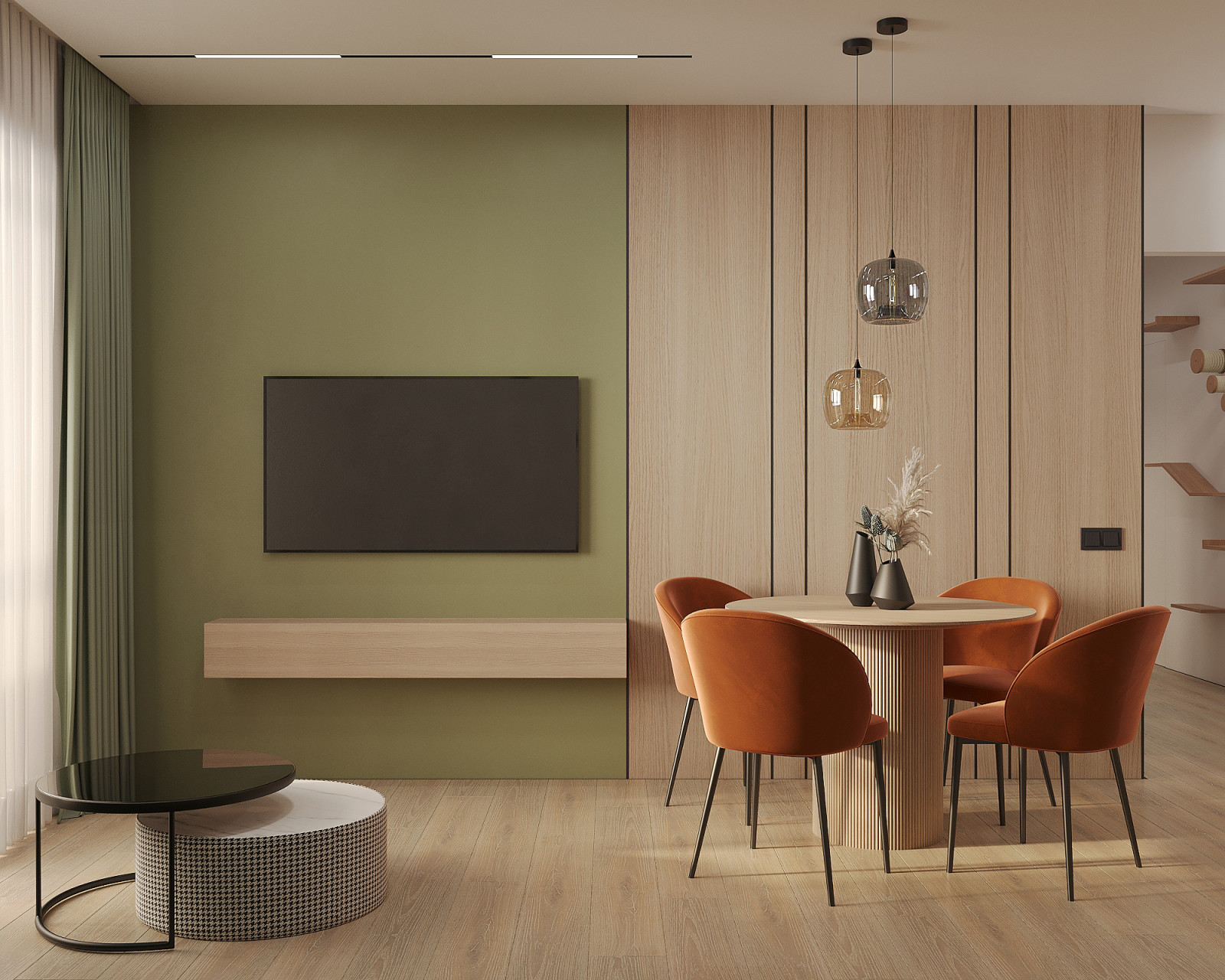 Двухкомнатная квартира для молодой девушки