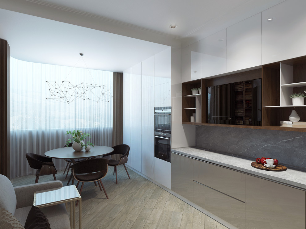 Кухня-столовая 20,7 м2 Ставропль, Александровский парк