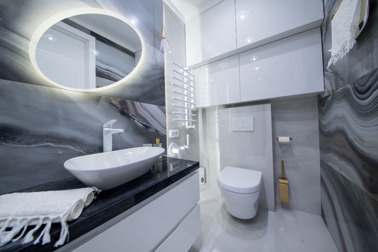 Проект ванной комнаты от Елены Панчук