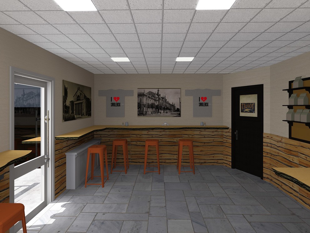 Кебаб бар в стиле смоленский лофт.