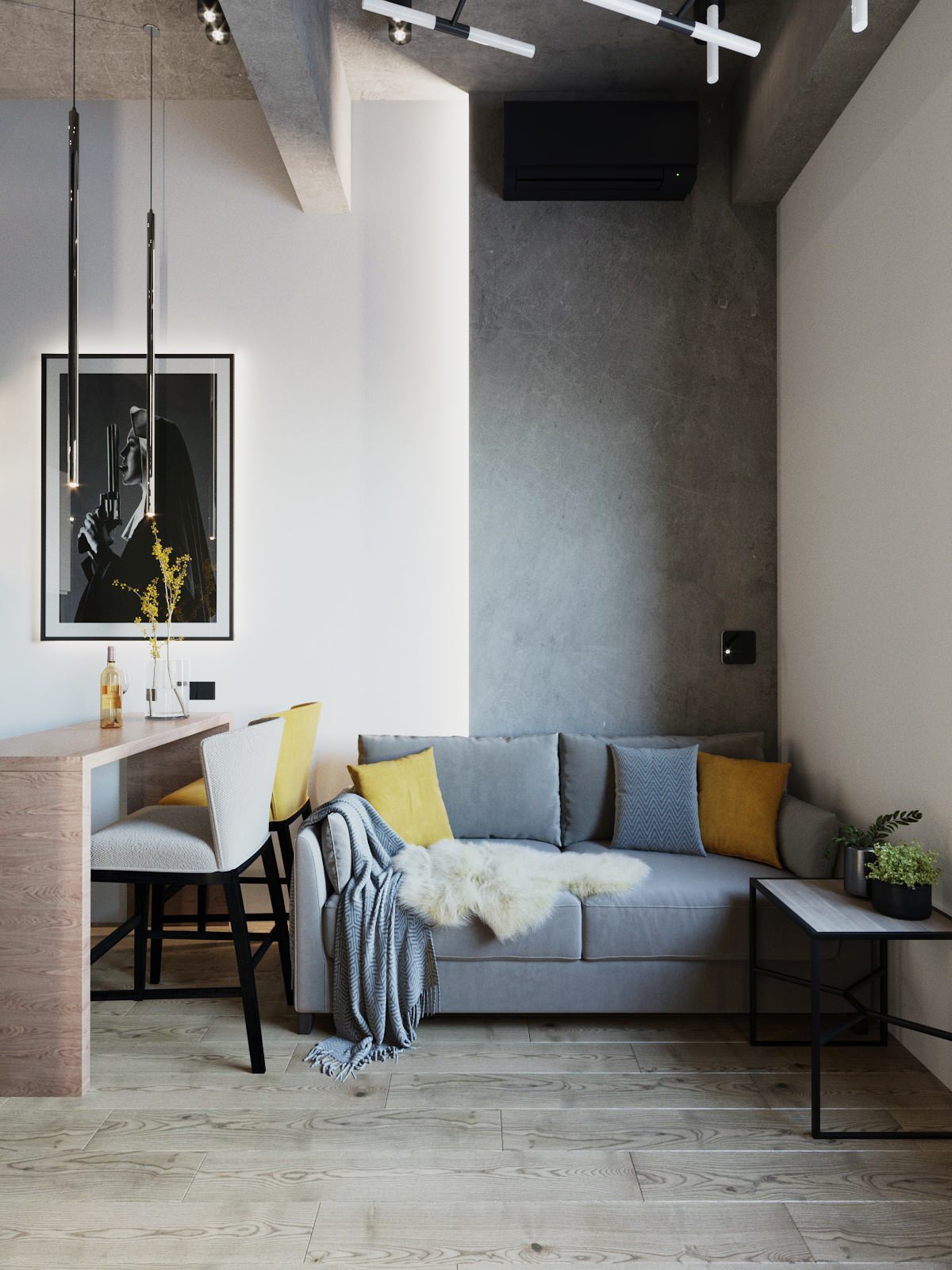 Мини апартаменты в ЖК "Loft FM"