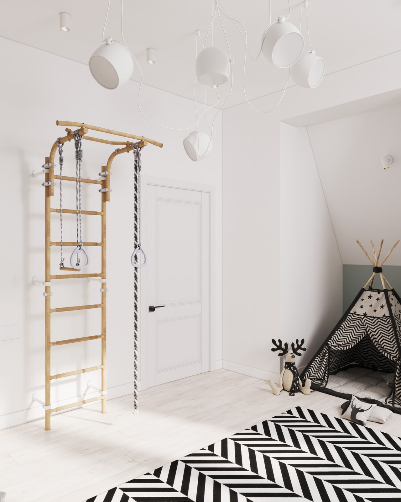 Квартира на берегу озера для молодой семьи