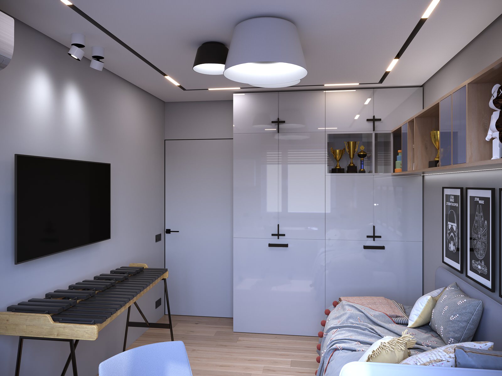 Жилая квартира для молодой семьи с ребенком, 51,64кв.м.