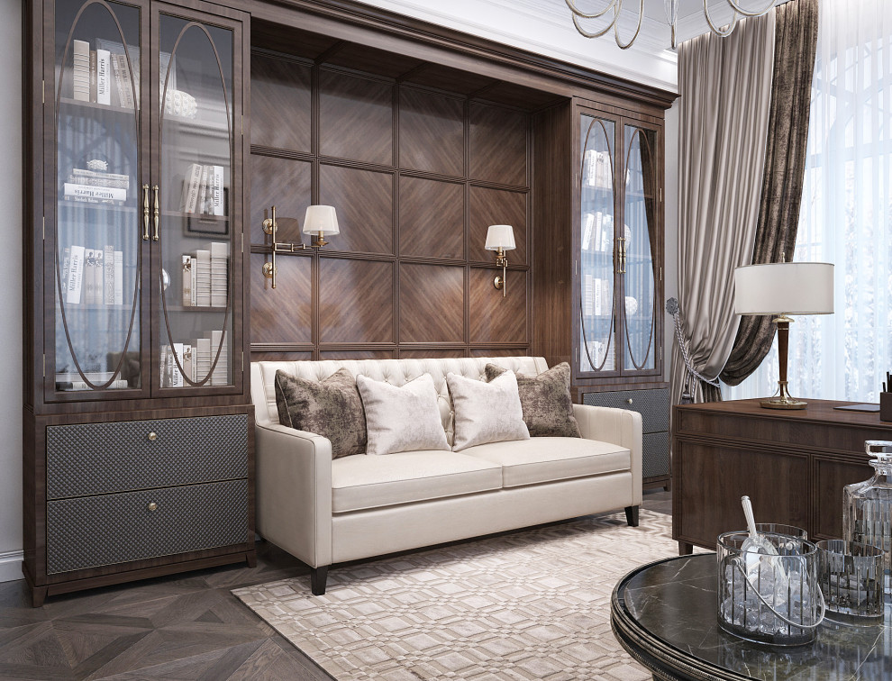 Кабинет-каминная.