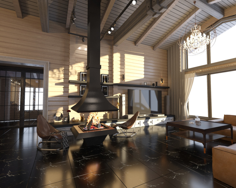 Первозванное интерьеры дома из клееного бруса