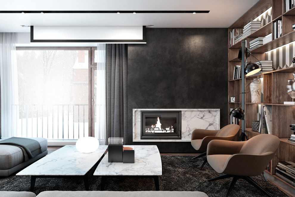 Neat interior for a young family.