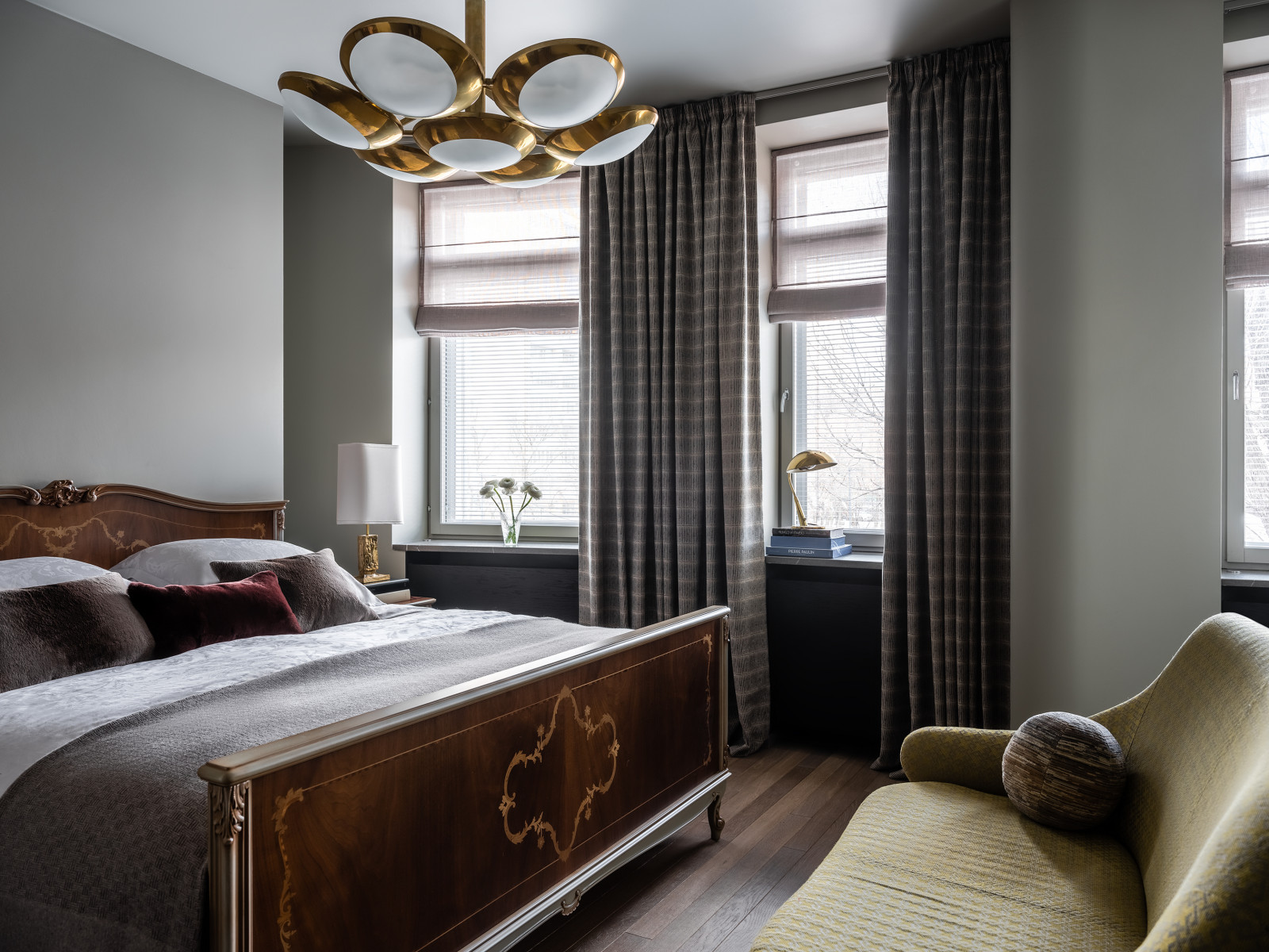 Обложка проекта: ПОЛУКРУГЛАЯ КВАРТИРА В ДОМЕ 1933 ГОДА