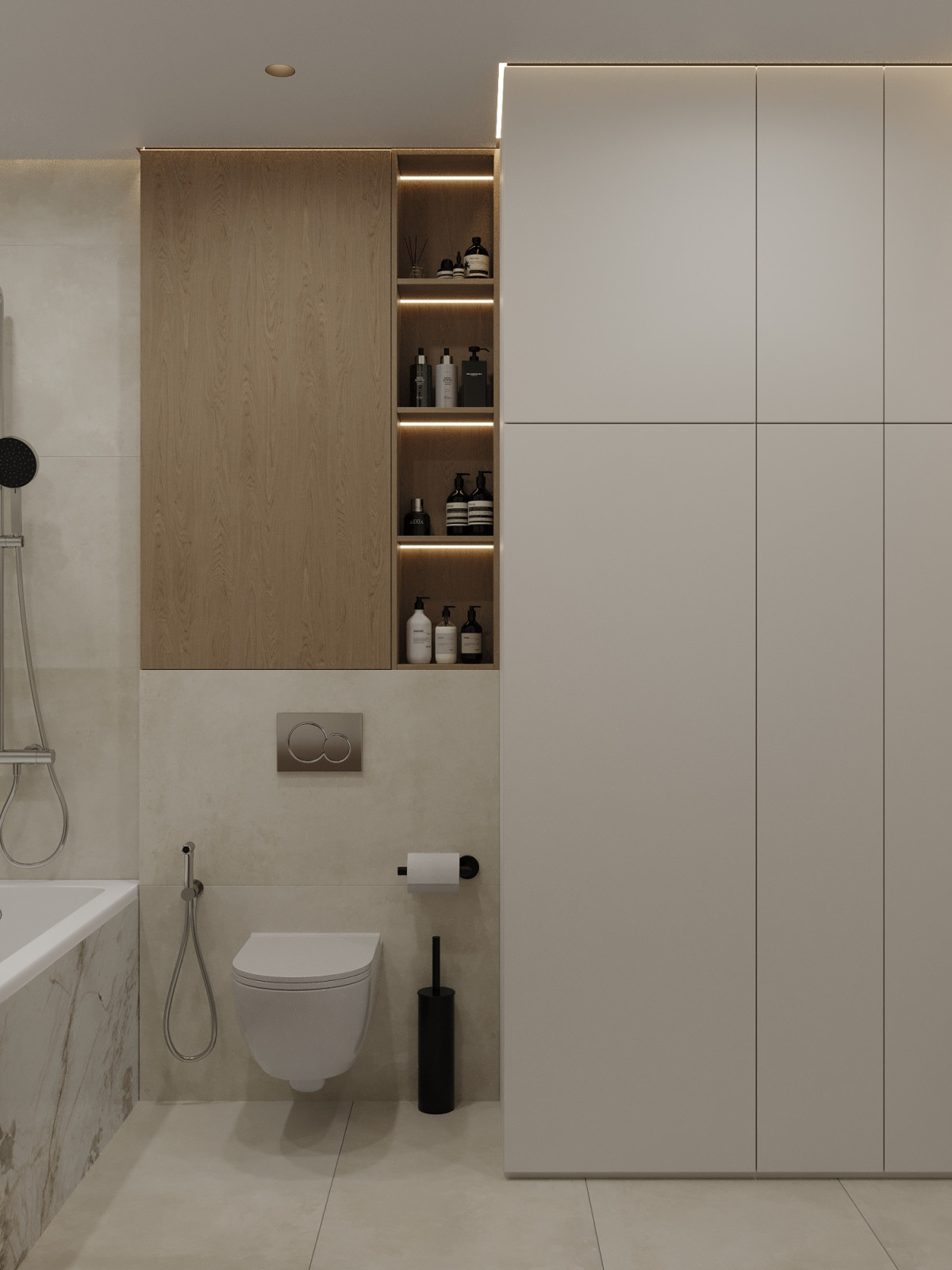 Функциональный проект современной квартиры для семьи