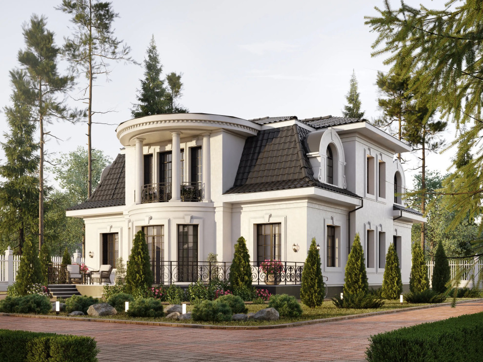 СОВРЕМЕННЫЙ ДОМ В КЛАССИЧЕСКОМ СТИЛЕ