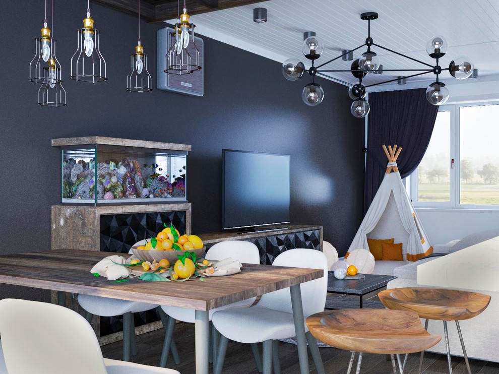 Проект интерьера таунхауса во Владивостоке по ул. Лесная, Заря