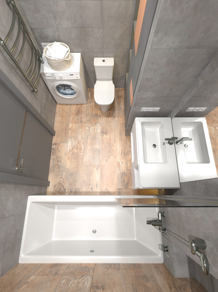 Ванная комната в ЖК "BRAER PARK"