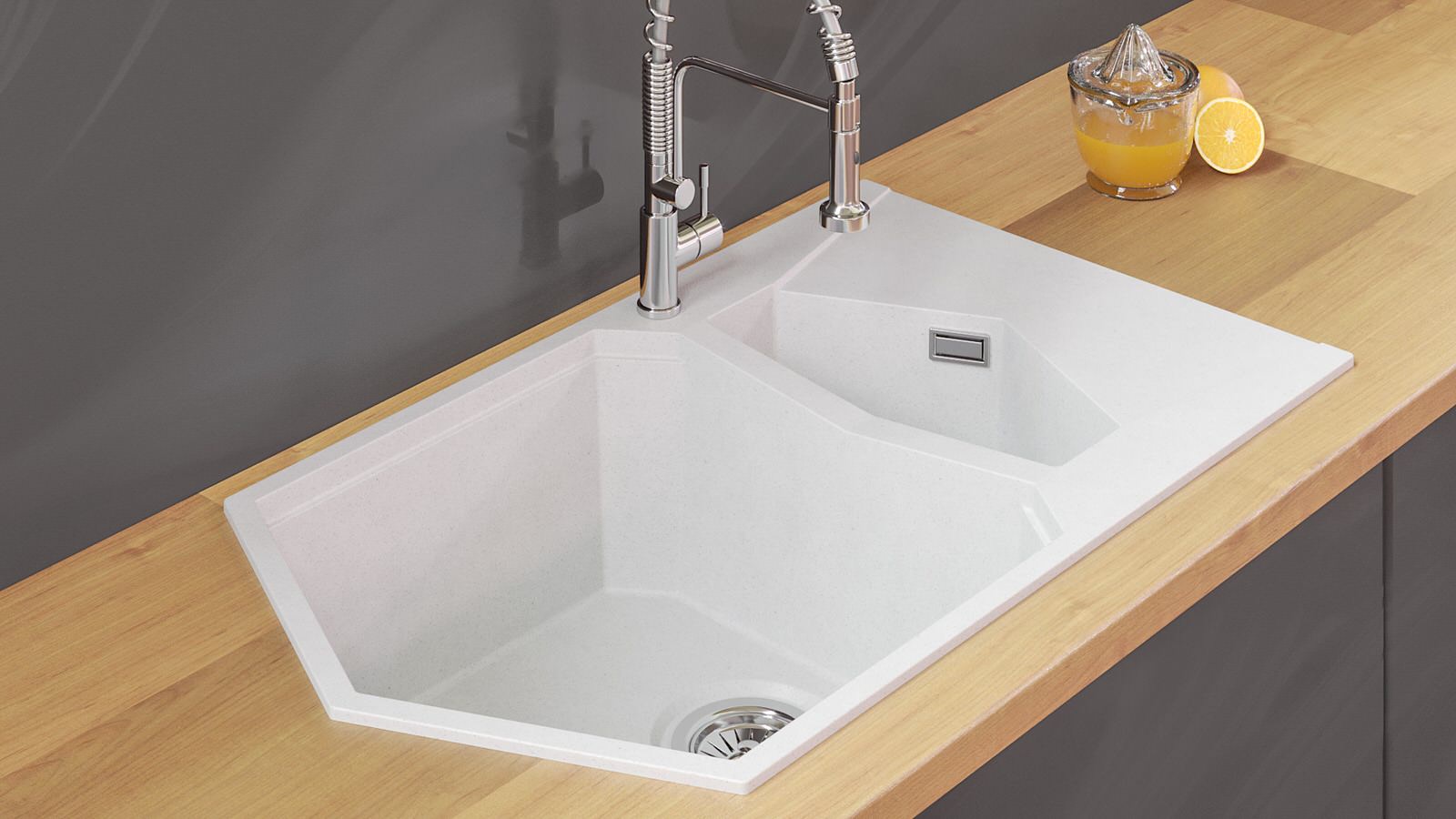 Кухонная мойка KitKraken Pond