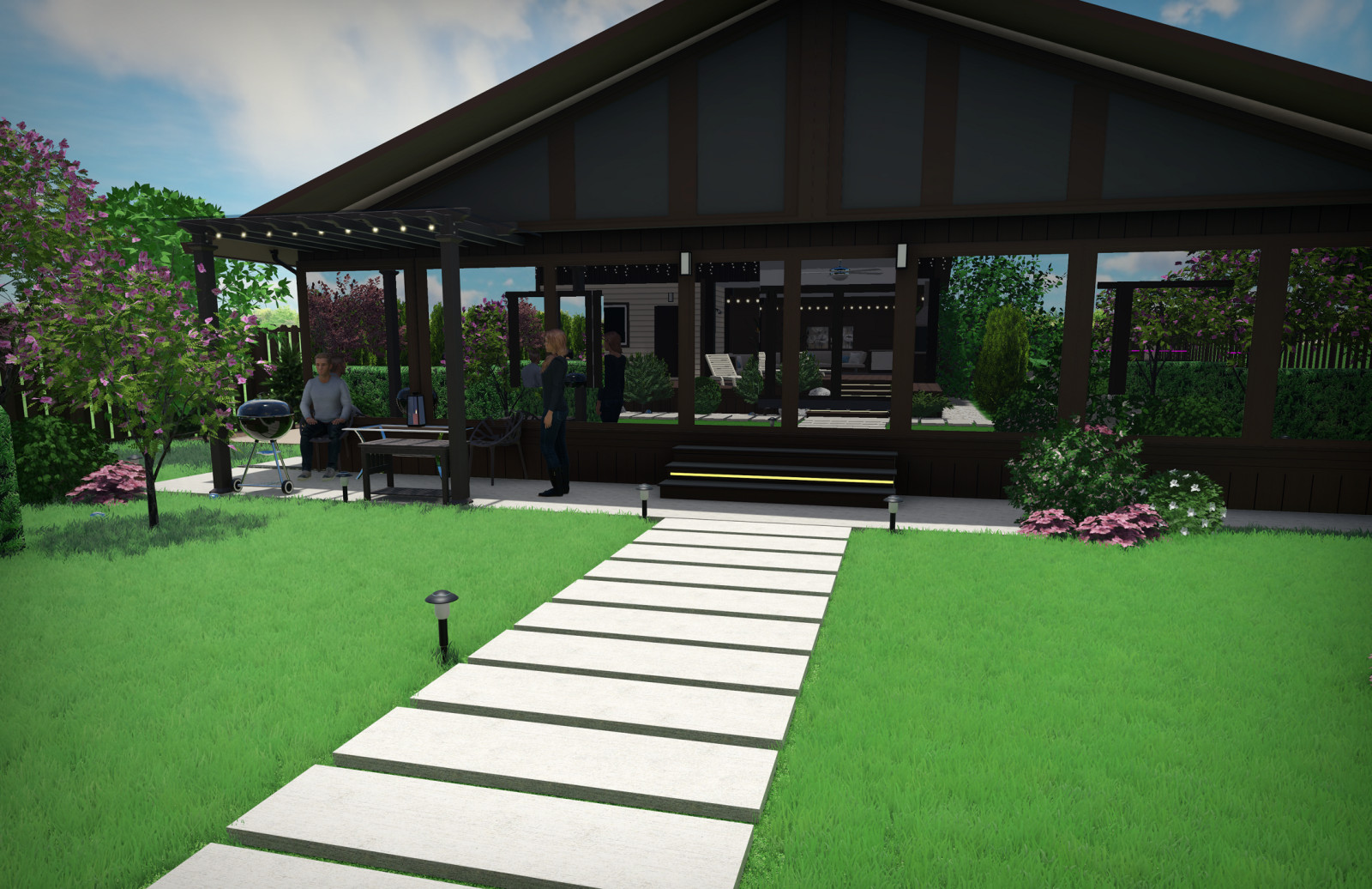 Проект участка 8 соток Новосибирск