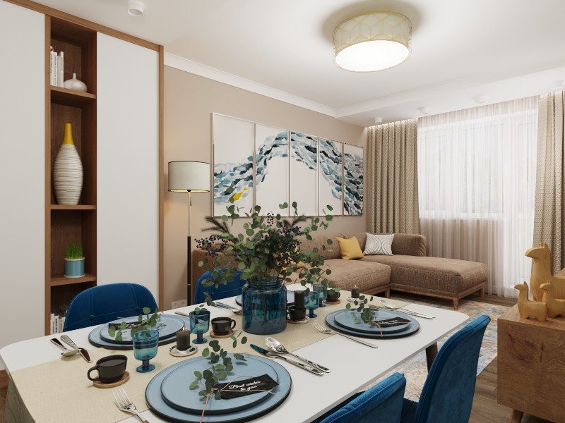 Гостиная весенняя