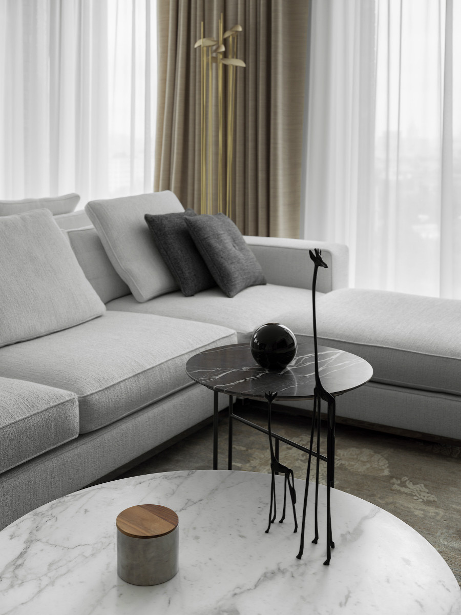 Интерьер квартиры в ЖК «Воробьев дом»