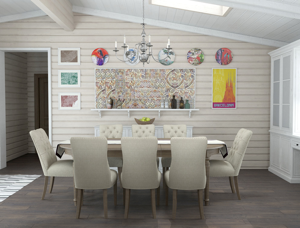 Гостиная в загородном доме