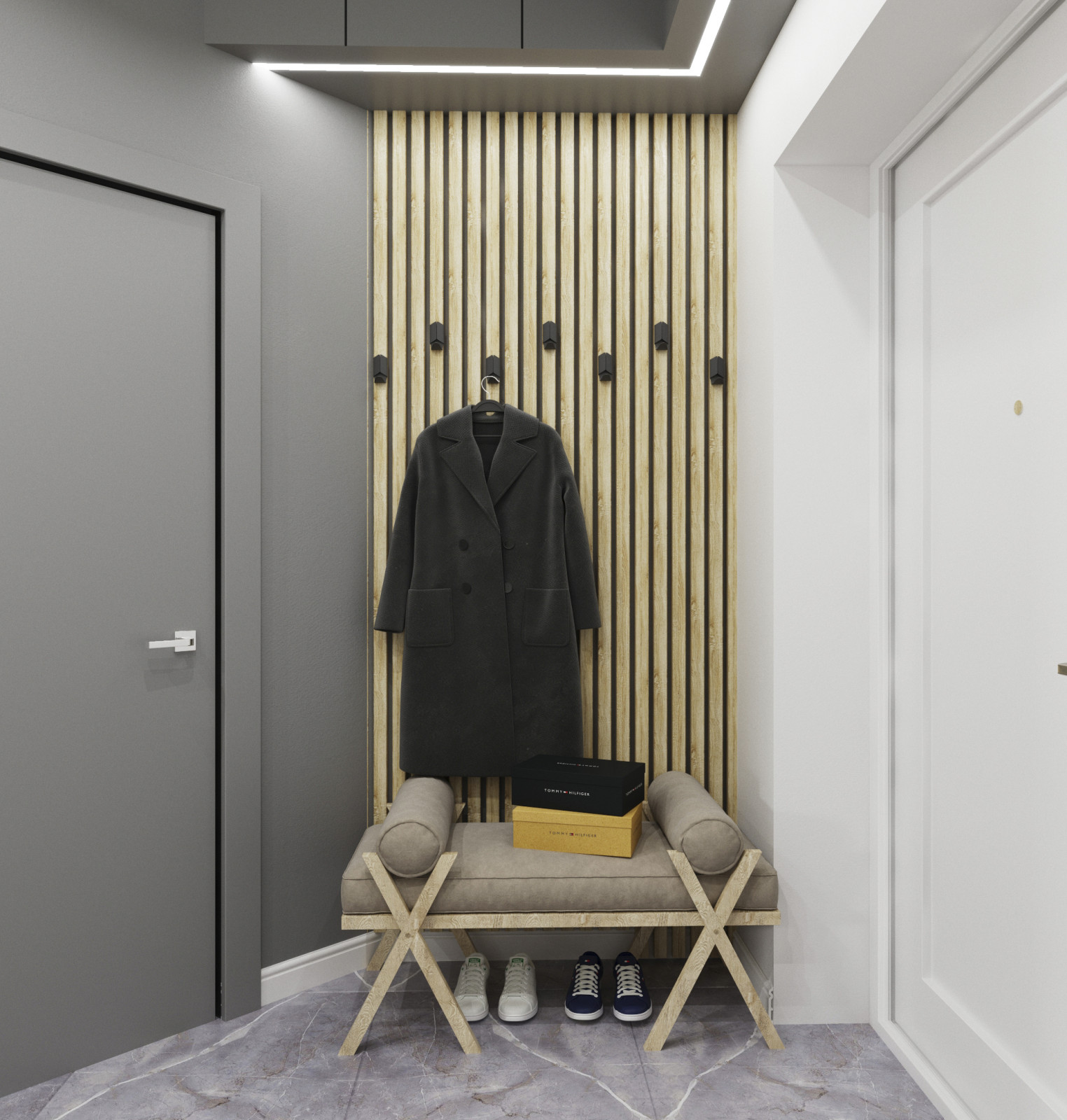 Дизайн-проект 2-х комнатной квартиры