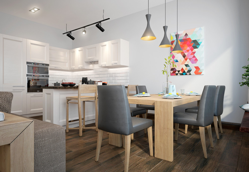 Проект таун-хауса в ЖК "Рижский квартал" в лёгком и стильном скандинавском стиле