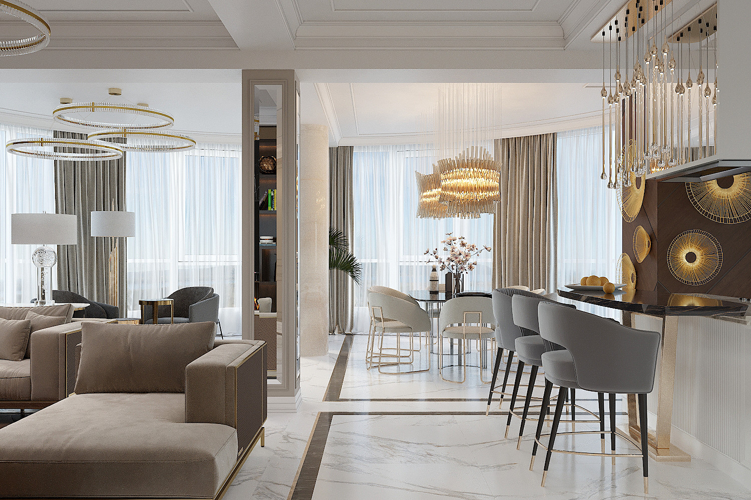 Квартира ЖК "ЛАДЬЯ 5" 220м2 в г.Самара
